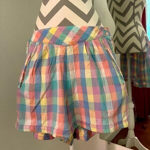 Vintage High-Waisted Shorts